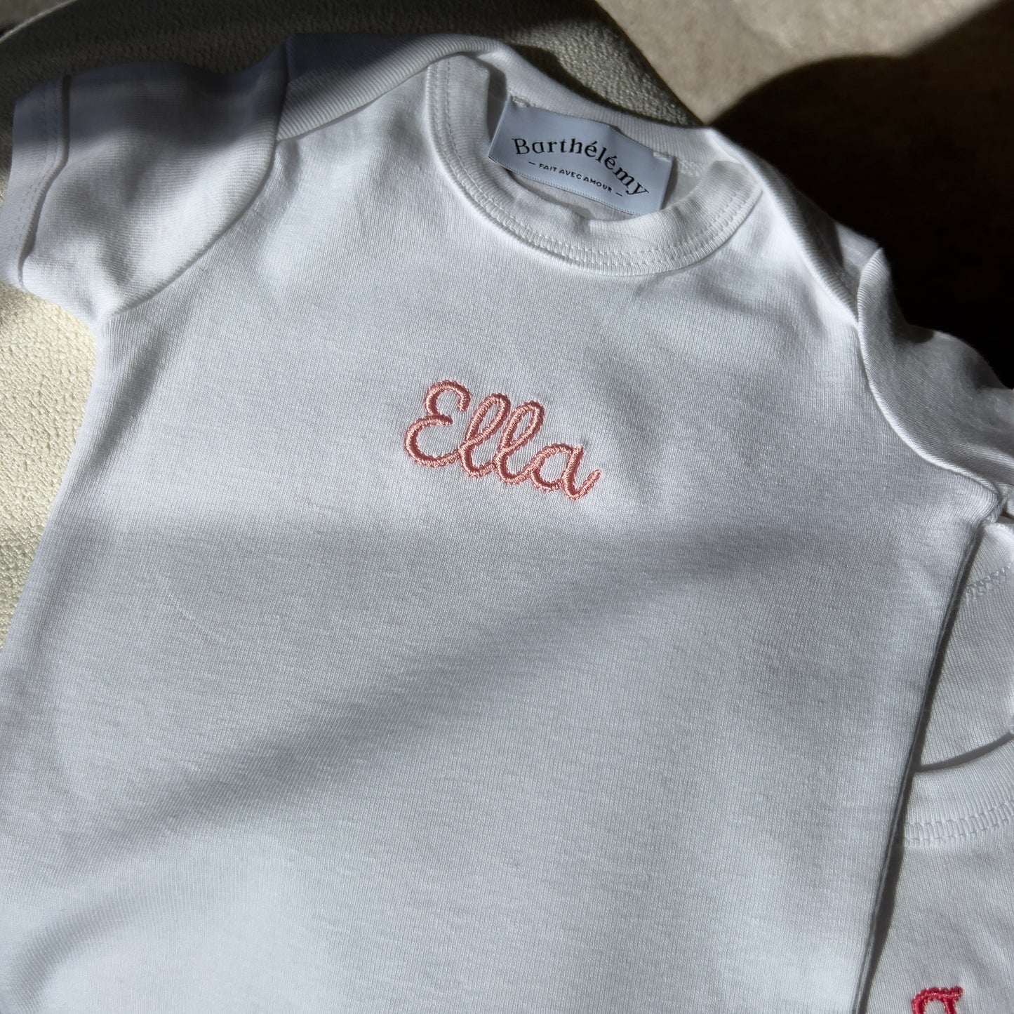 BODY BÉBÉ À PERSONNALISER